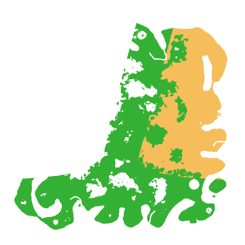 Biome Rust Map: Procedural Map, Size: 4250, Seed: 772980677