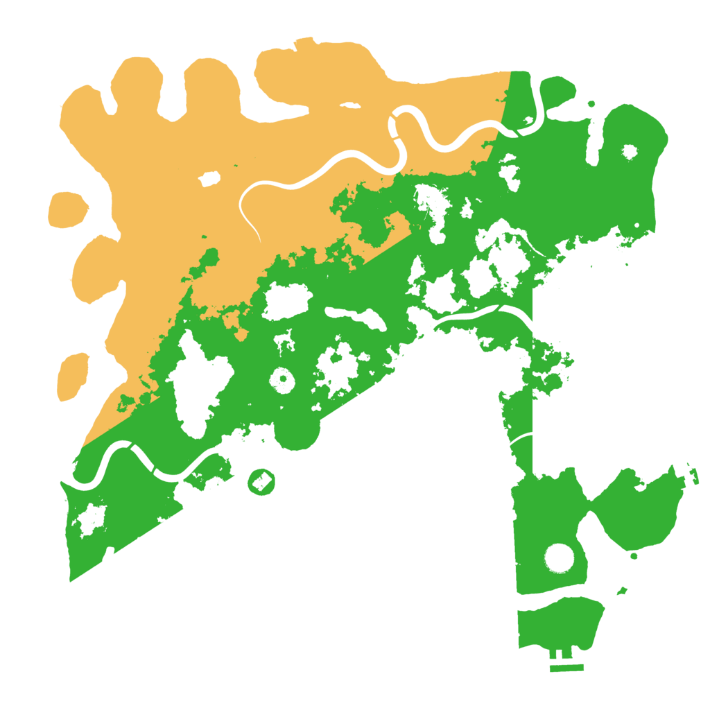 Biome Rust Map: Procedural Map, Size: 4250, Seed: 70122023