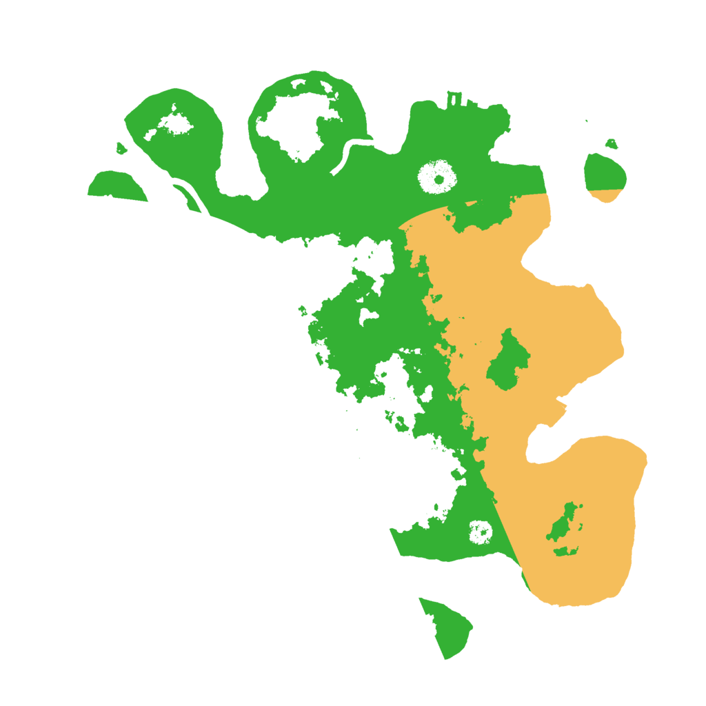 Biome Rust Map: Procedural Map, Size: 3000, Seed: 190391114