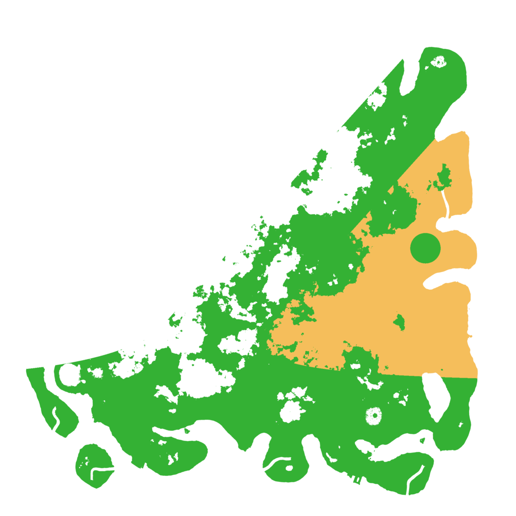 Biome Rust Map: Procedural Map, Size: 4500, Seed: 2045130096