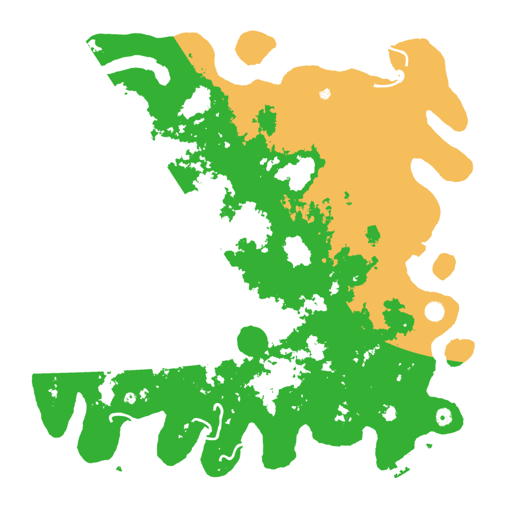 Biome Rust Map: Procedural Map, Size: 4500, Seed: 20231208