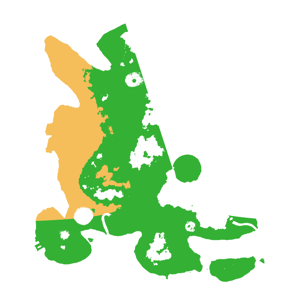 Biome Rust Map: Procedural Map, Size: 3000, Seed: 1291631455