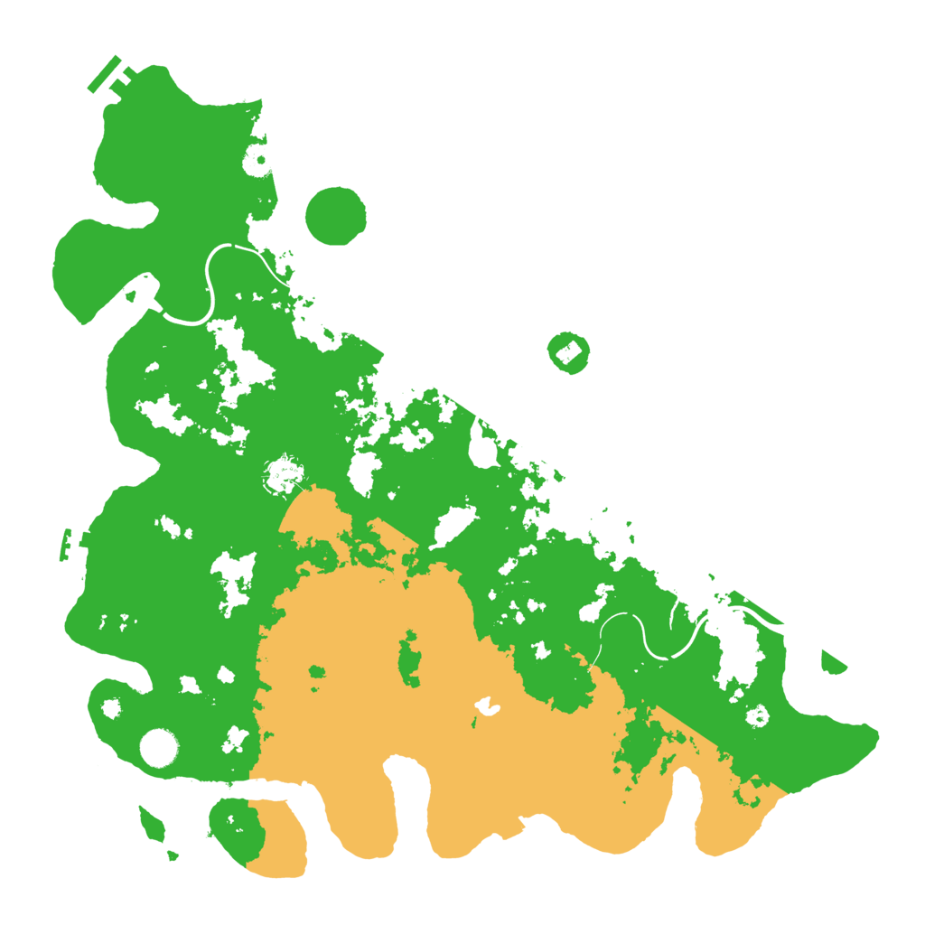 Biome Rust Map: Procedural Map, Size: 4250, Seed: 998069