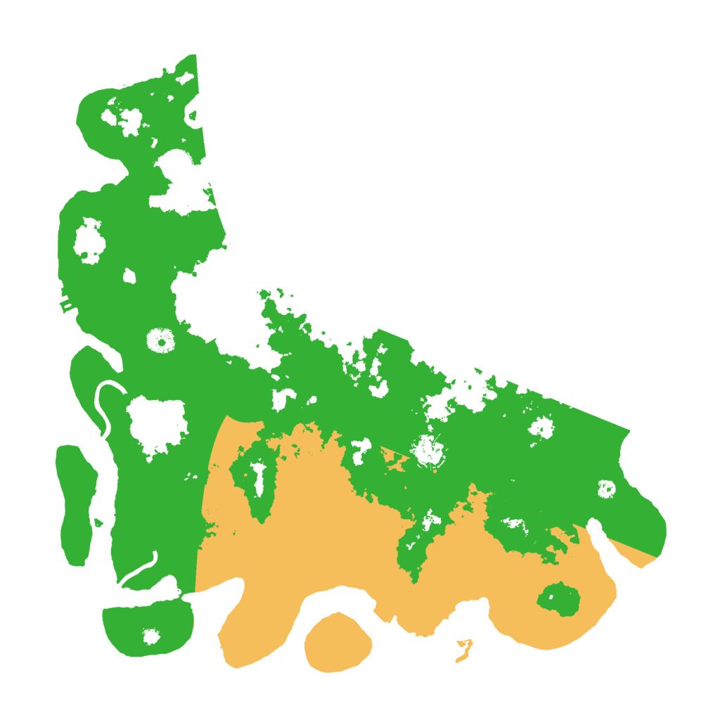 Biome Rust Map: Procedural Map, Size: 4000, Seed: 1679110471