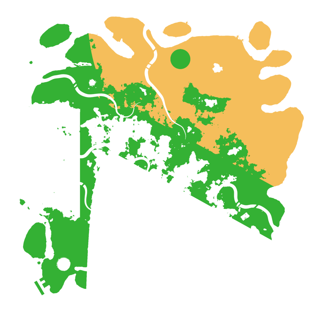 Biome Rust Map: Procedural Map, Size: 4250, Seed: 2847249