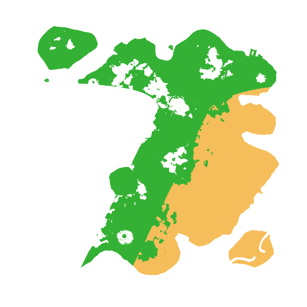 Biome Rust Map: Procedural Map, Size: 3000, Seed: 27001