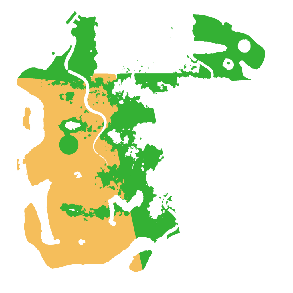Biome Rust Map: Procedural Map, Size: 4000, Seed: 120371562