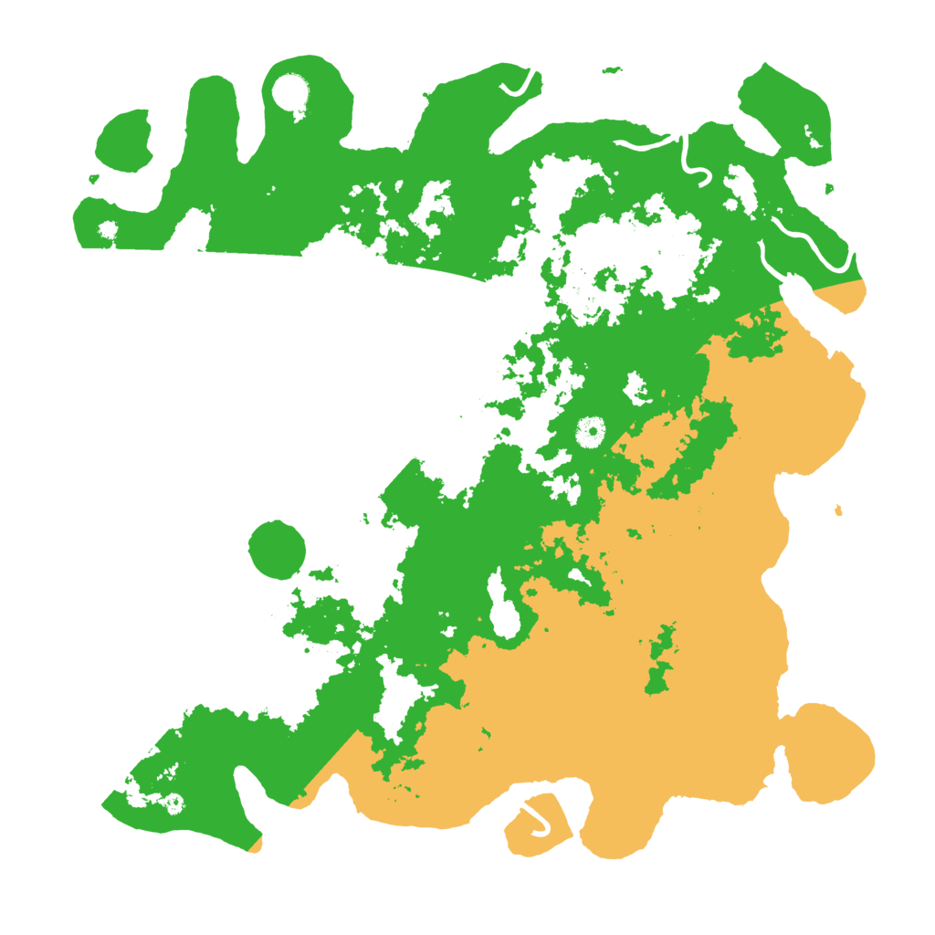 Biome Rust Map: Procedural Map, Size: 4500, Seed: 7237231