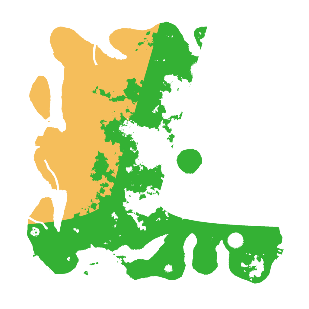 Biome Rust Map: Procedural Map, Size: 3500, Seed: 1573868077