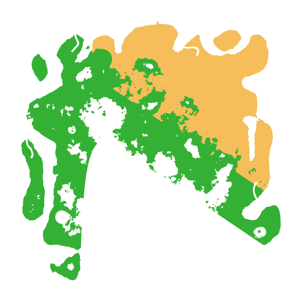 Biome Rust Map: Procedural Map, Size: 4000, Seed: 57319