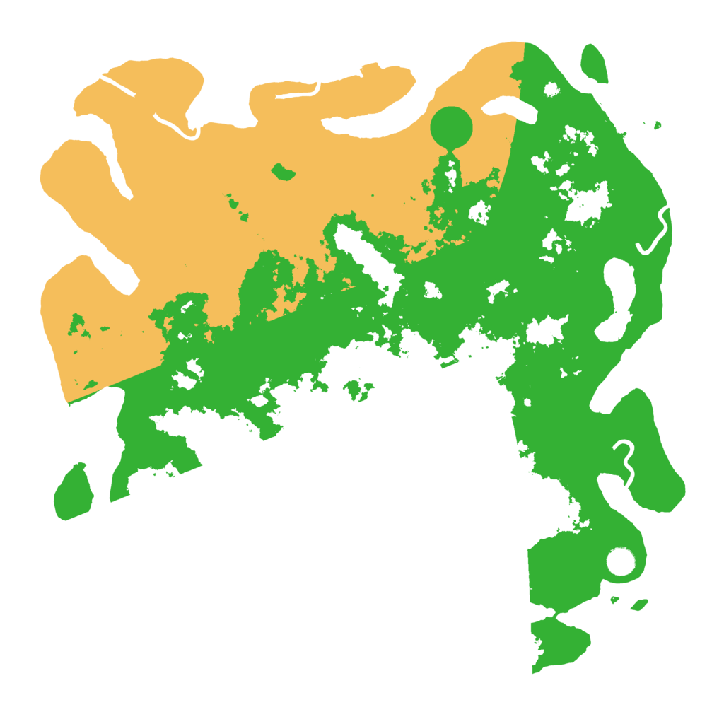 Biome Rust Map: Procedural Map, Size: 4500, Seed: 1656034919