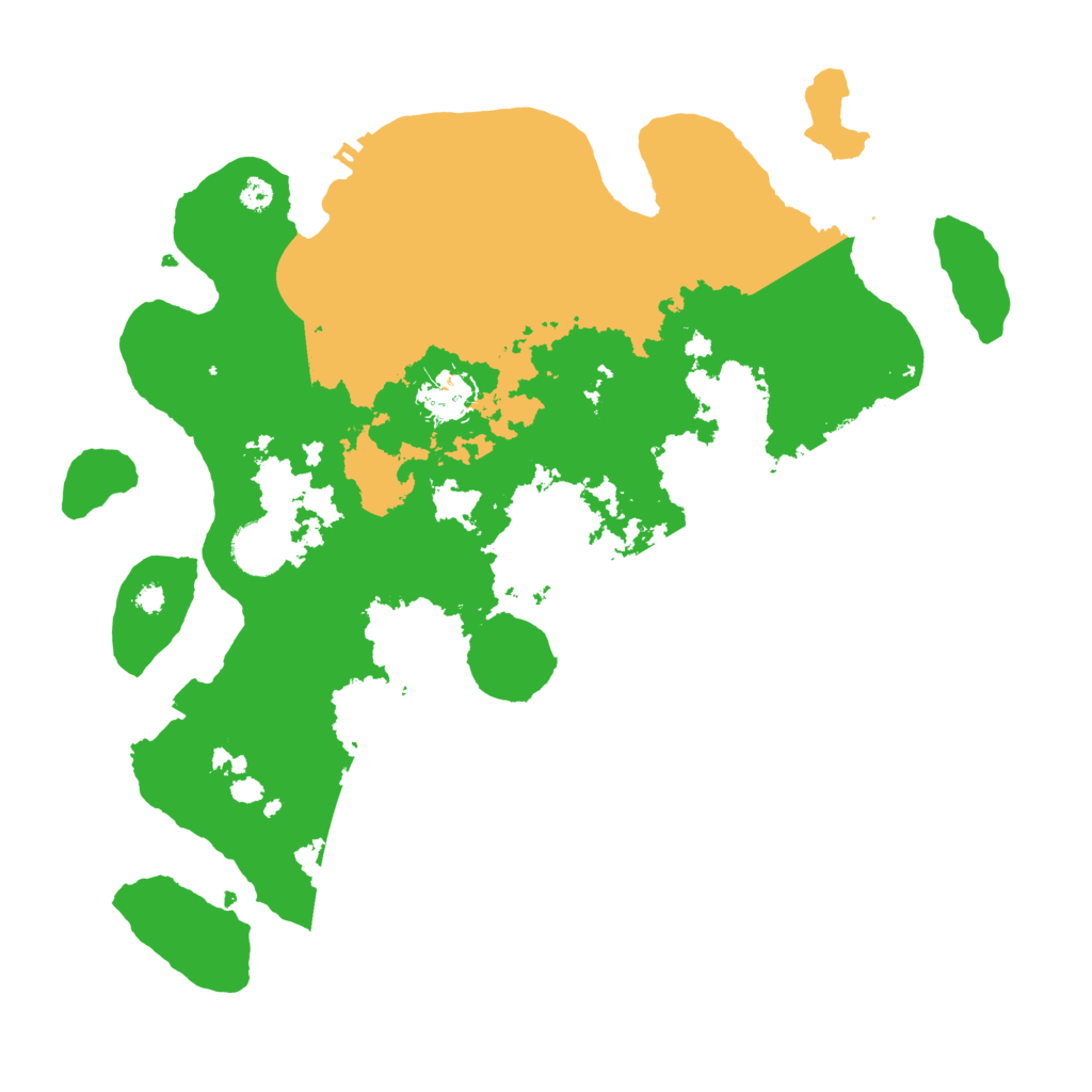 Biome Rust Map: Procedural Map, Size: 3500, Seed: 132262370