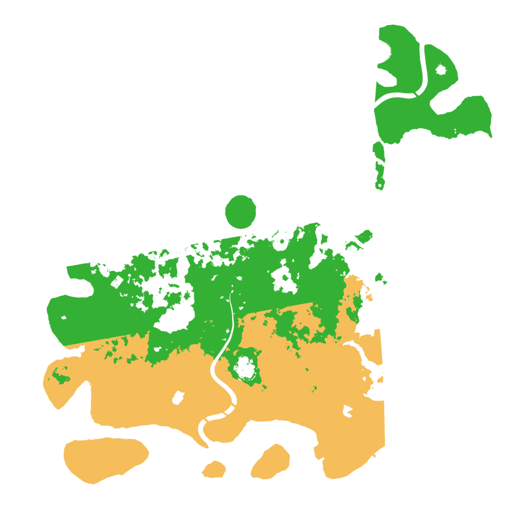 Biome Rust Map: Procedural Map, Size: 4500, Seed: 1612373834