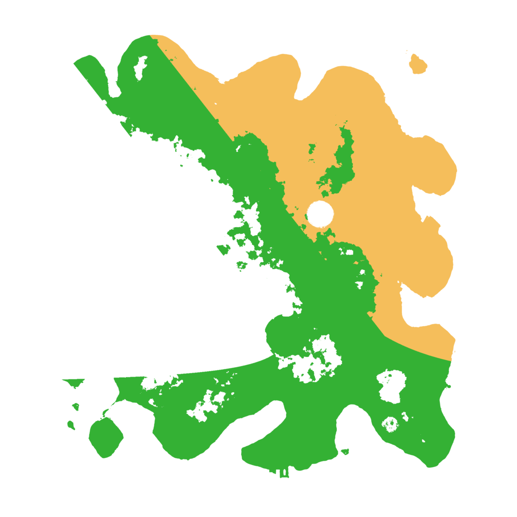 Biome Rust Map: Procedural Map, Size: 3500, Seed: 1040935640