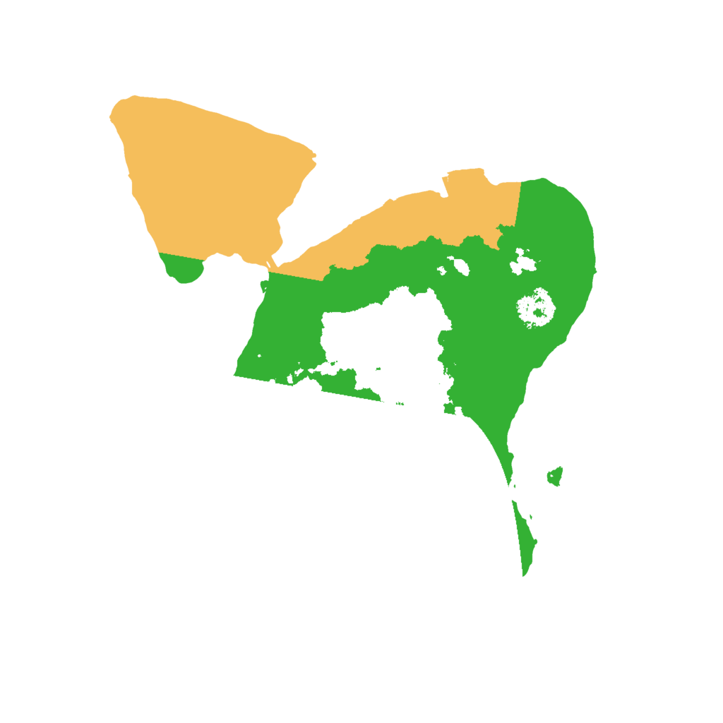 Biome Rust Map: Procedural Map, Size: 2000, Seed: 1382948804