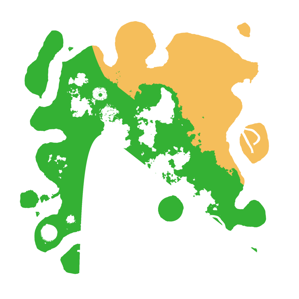 Biome Rust Map: Procedural Map, Size: 3200, Seed: 339742217