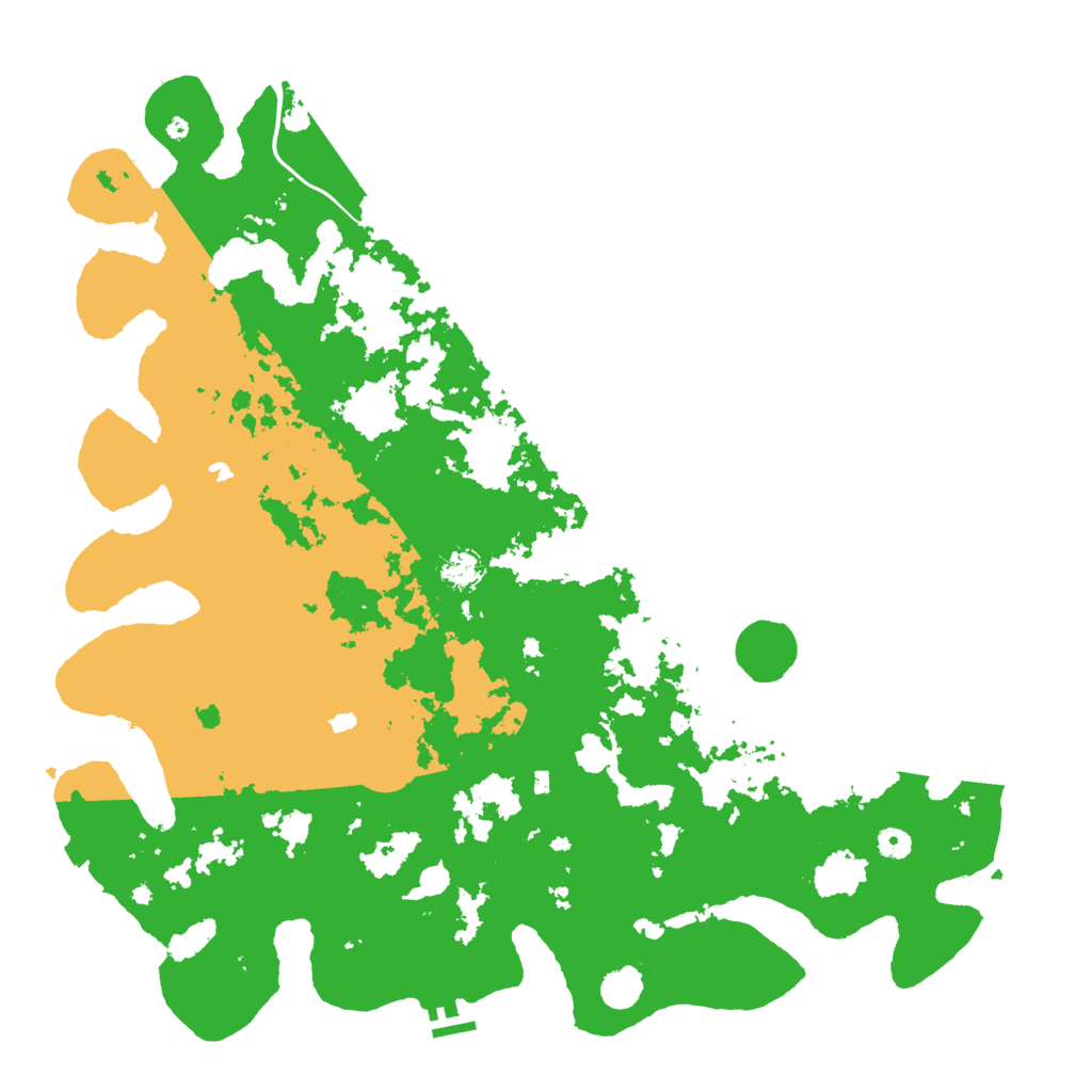 Biome Rust Map: Procedural Map, Size: 5000, Seed: 116626942