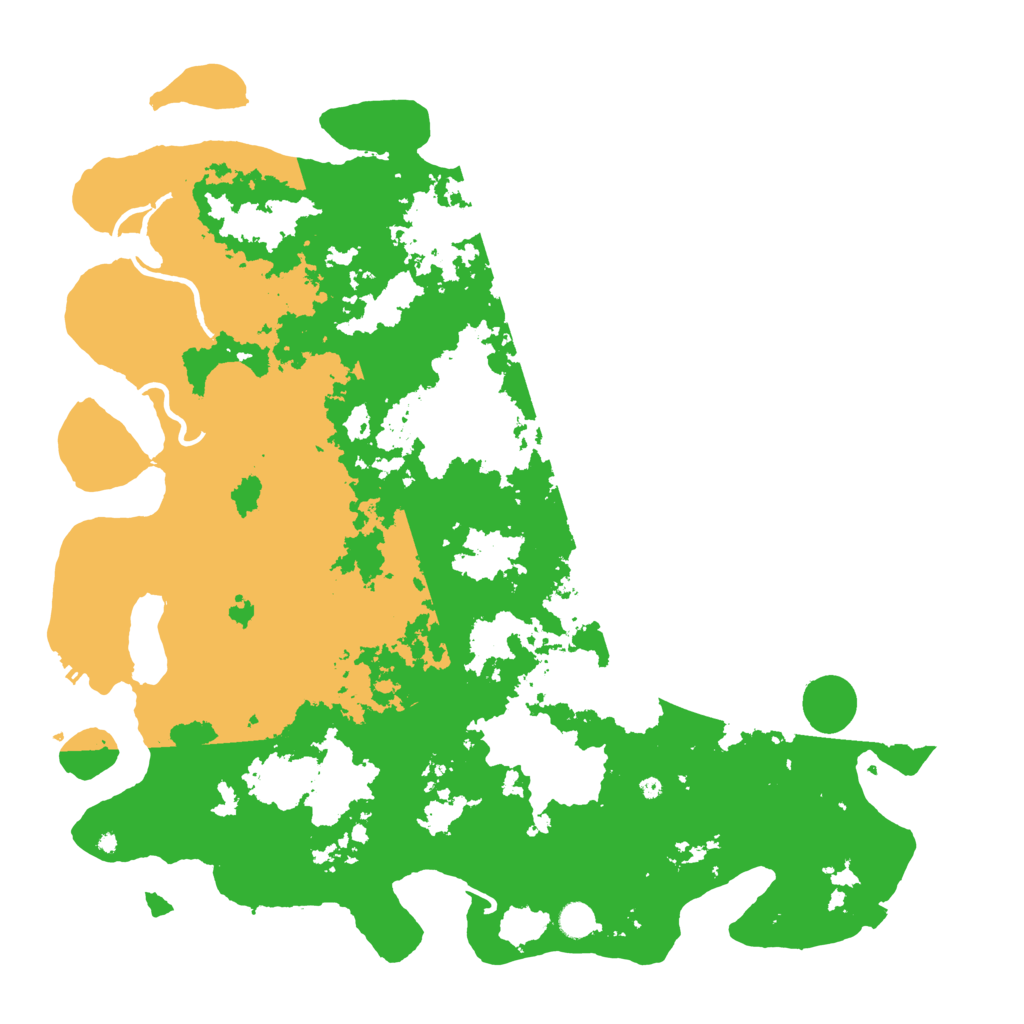 Biome Rust Map: Procedural Map, Size: 5000, Seed: 78634