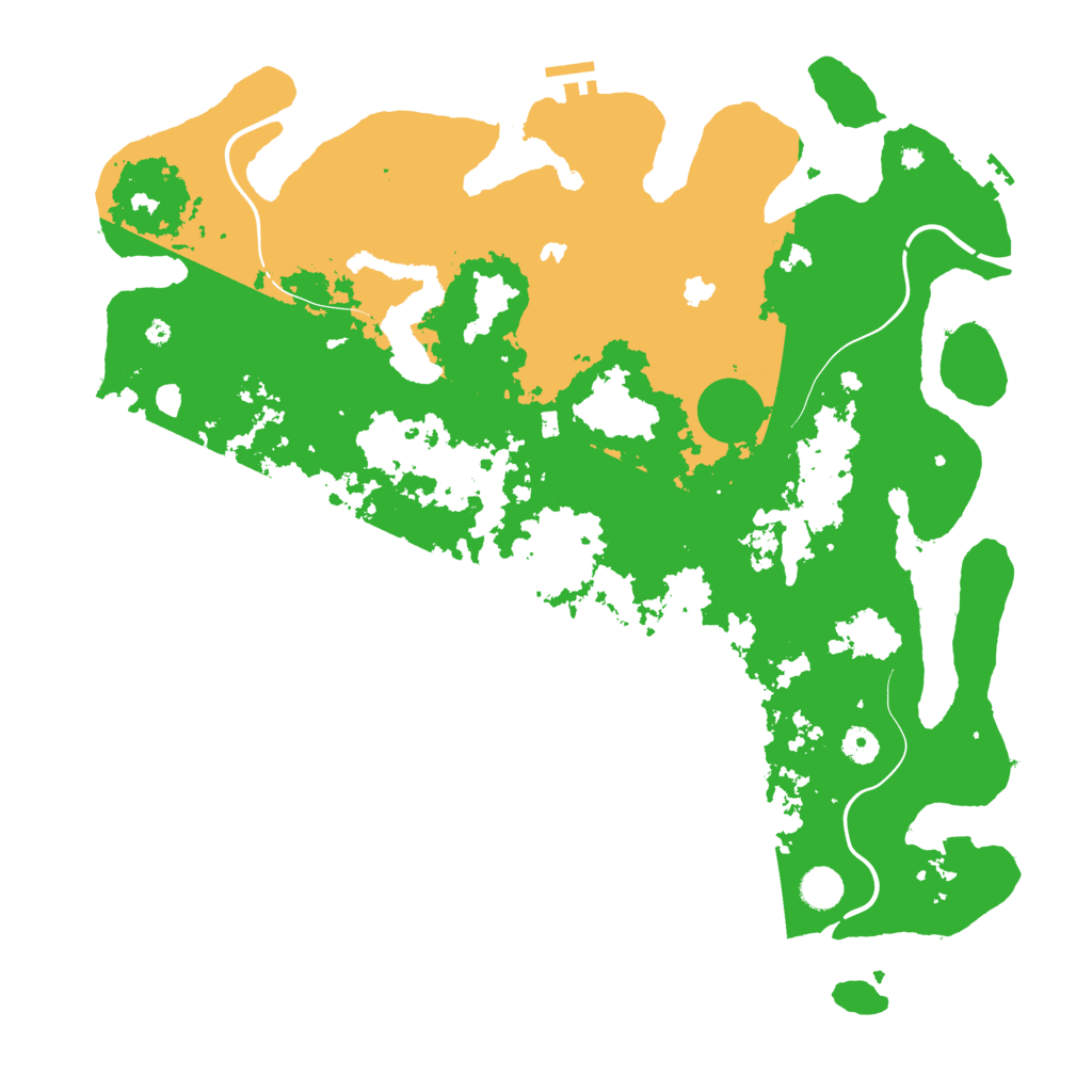 Biome Rust Map: Procedural Map, Size: 4500, Seed: 1518376523
