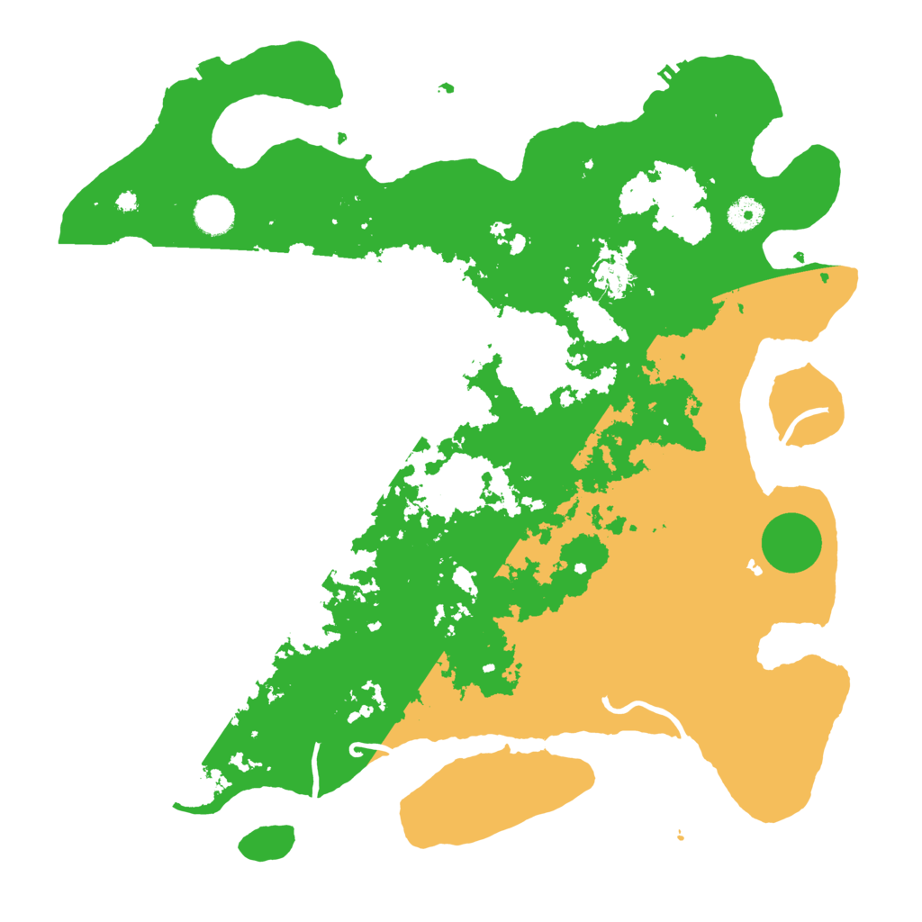 Biome Rust Map: Procedural Map, Size: 4050, Seed: 1710800966