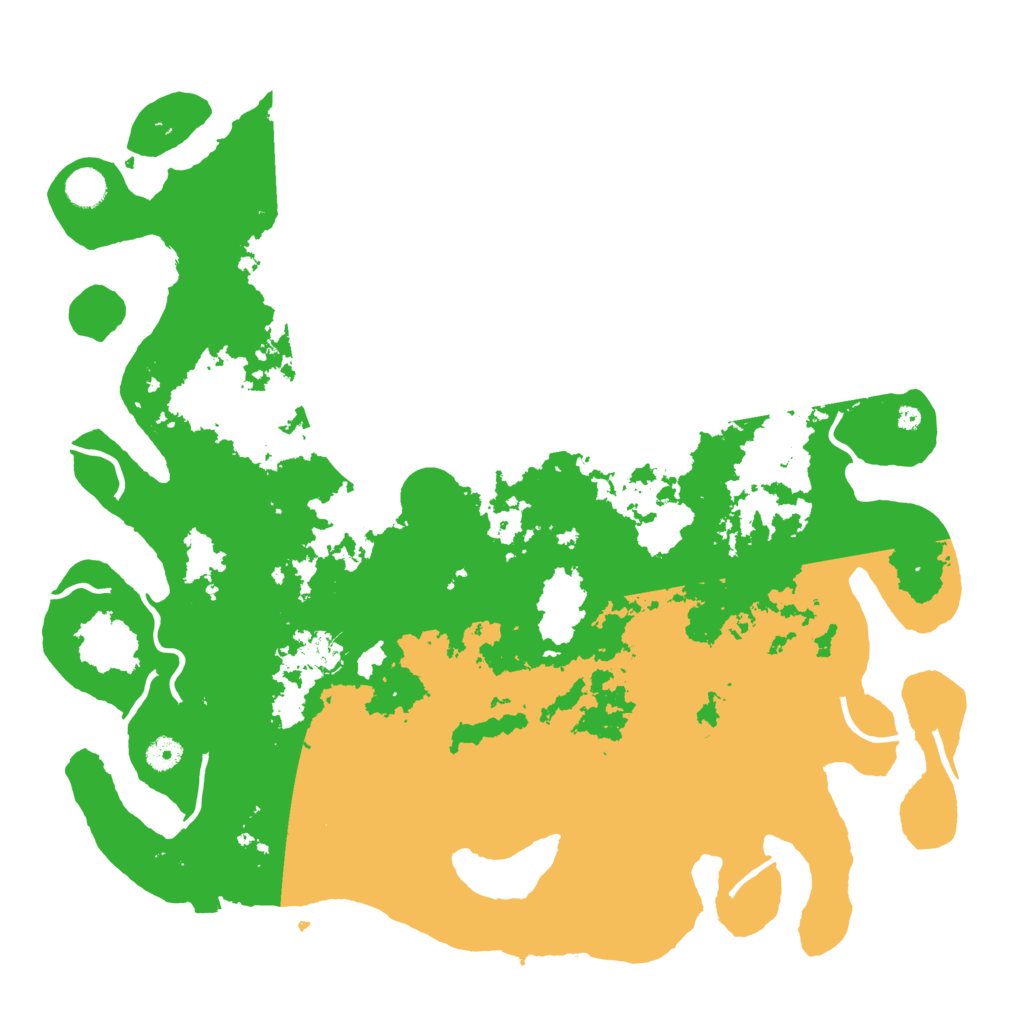 Biome Rust Map: Procedural Map, Size: 4500, Seed: 1765131757