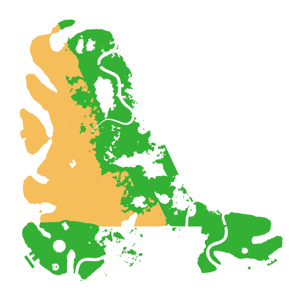 Biome Rust Map: Procedural Map, Size: 4250, Seed: 1764173564
