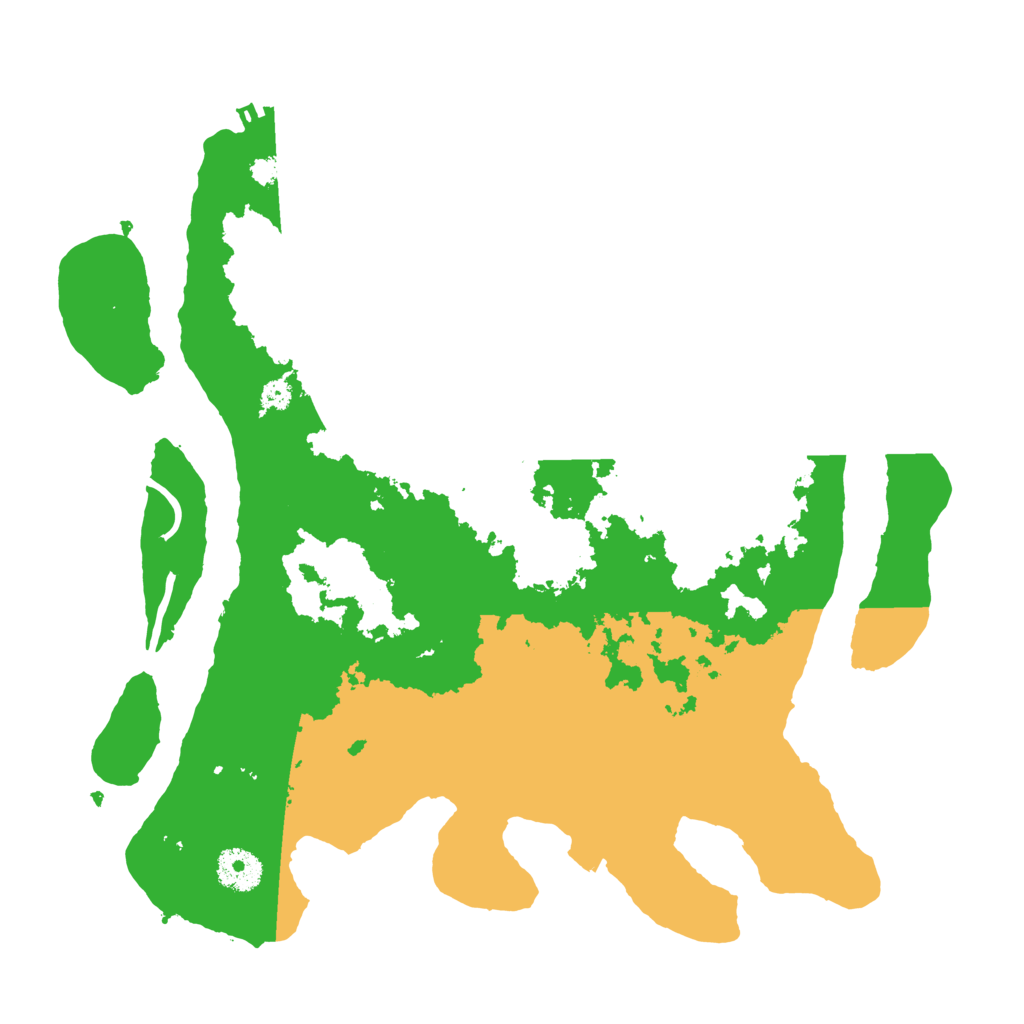 Biome Rust Map: Procedural Map, Size: 3500, Seed: 1825736251