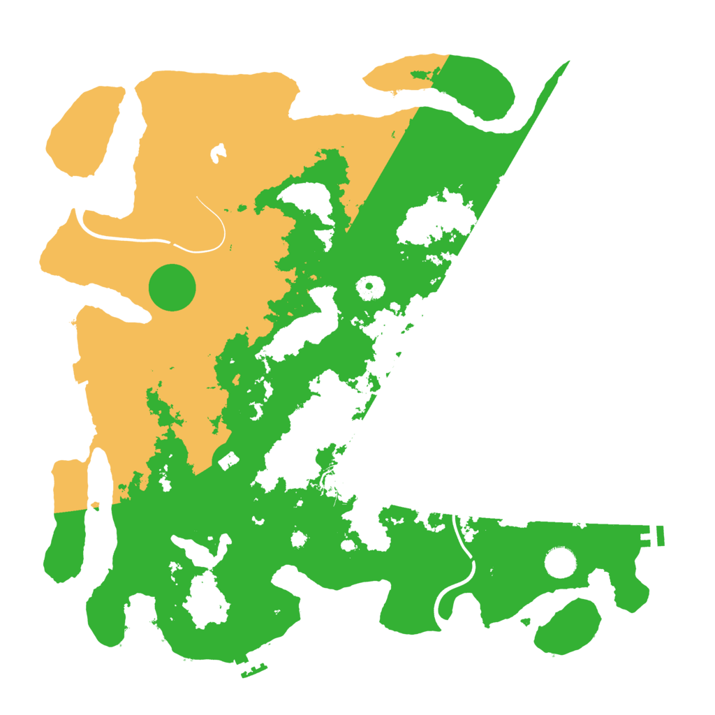 Biome Rust Map: Procedural Map, Size: 4000, Seed: 846044294