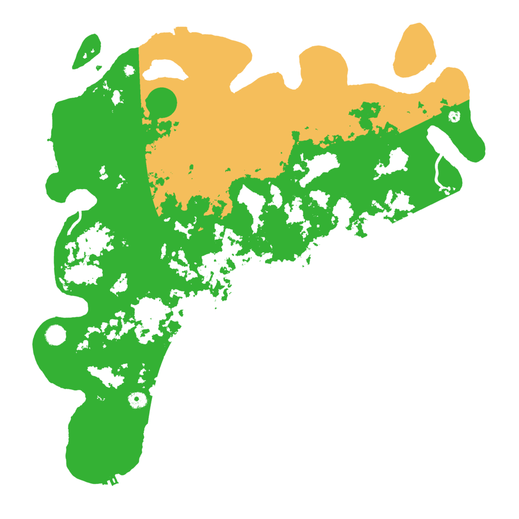 Biome Rust Map: Procedural Map, Size: 4500, Seed: 1238705449