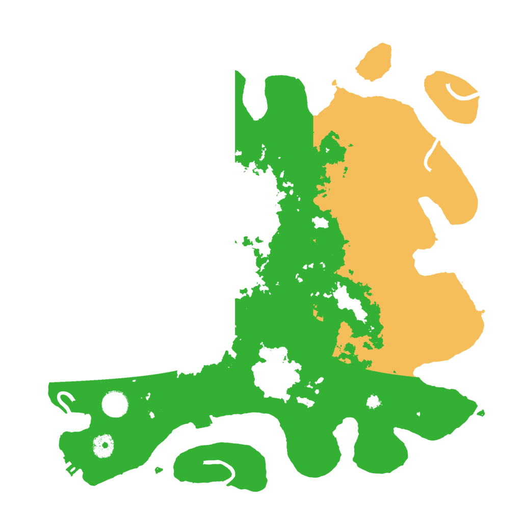 Biome Rust Map: Procedural Map, Size: 3500, Seed: 471859298