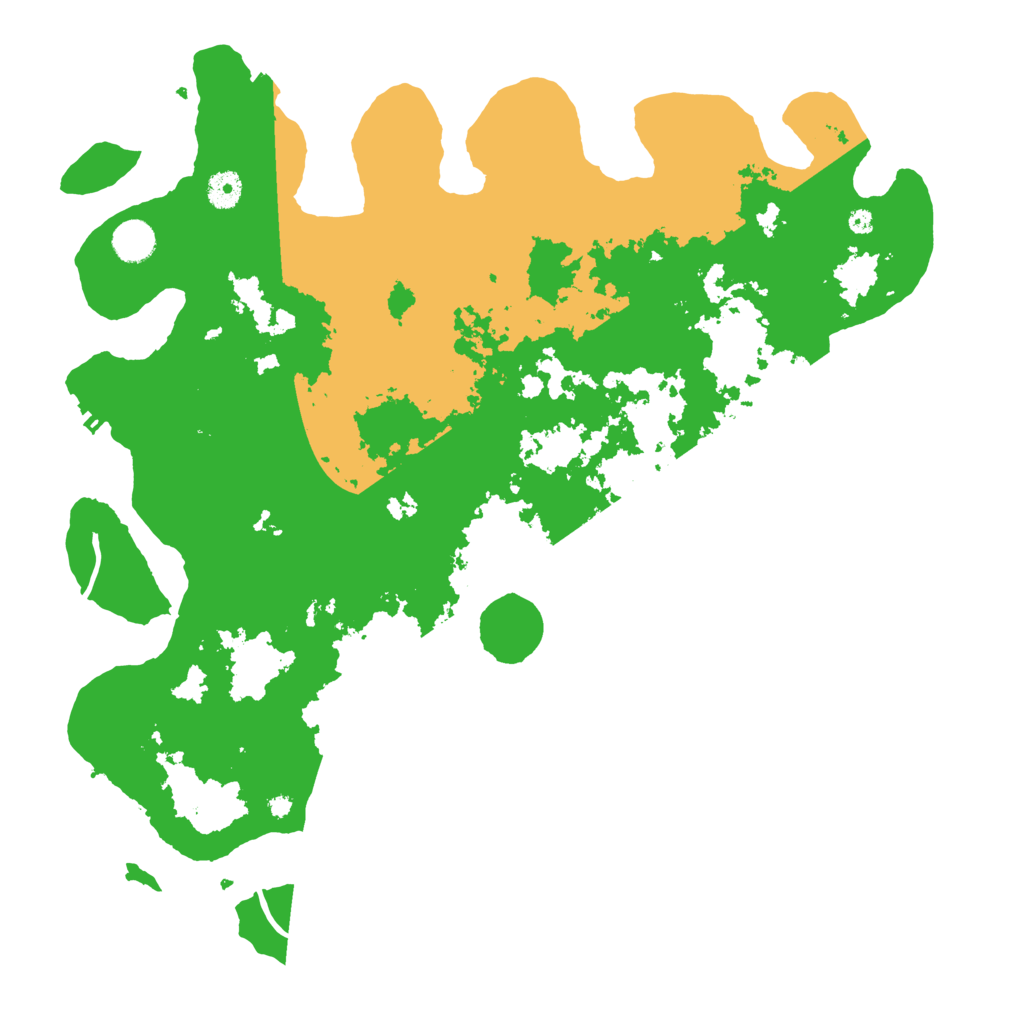 Biome Rust Map: Procedural Map, Size: 4250, Seed: 546523485