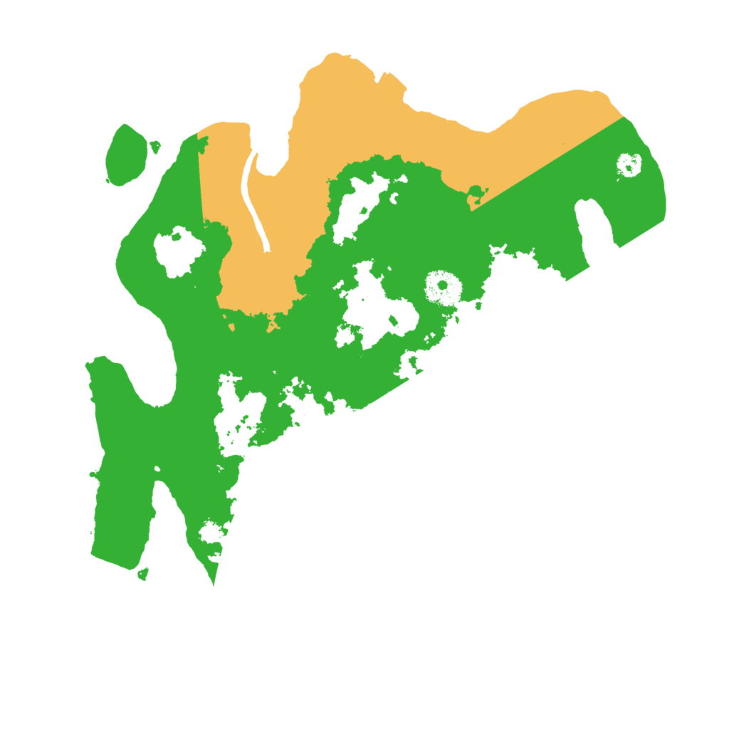 Biome Rust Map: Procedural Map, Size: 3000, Seed: 1008378982
