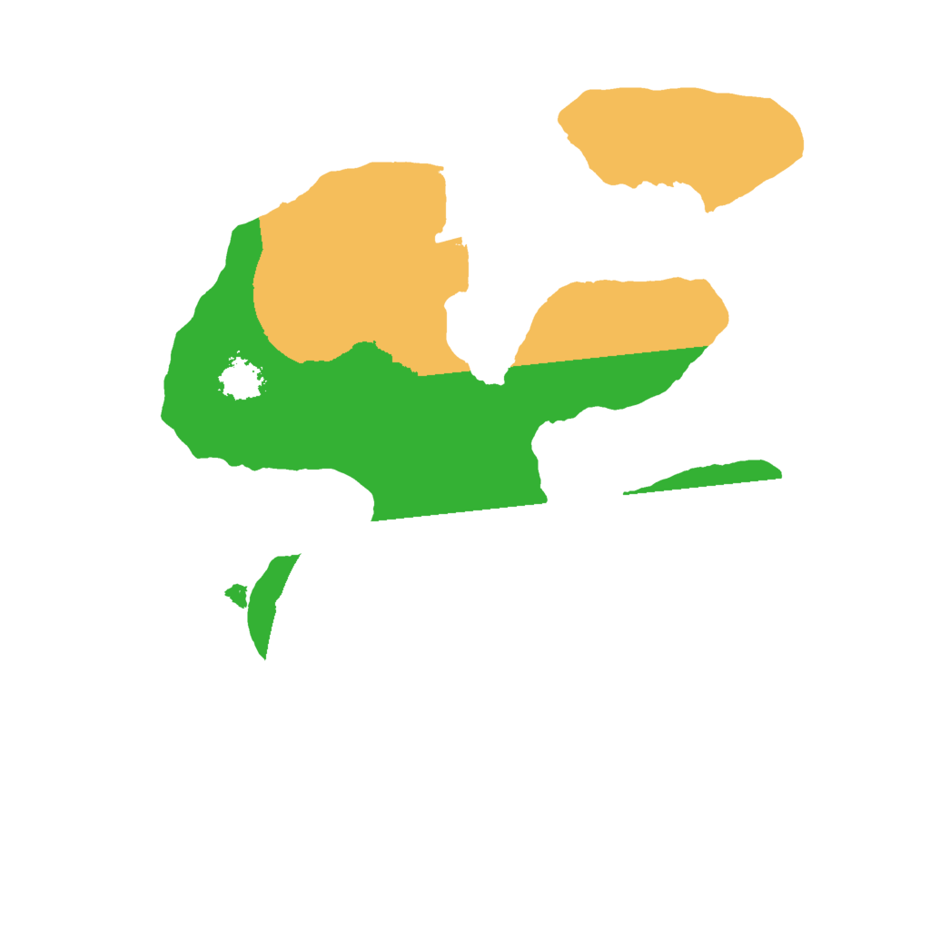 Biome Rust Map: Procedural Map, Size: 2000, Seed: 819840338