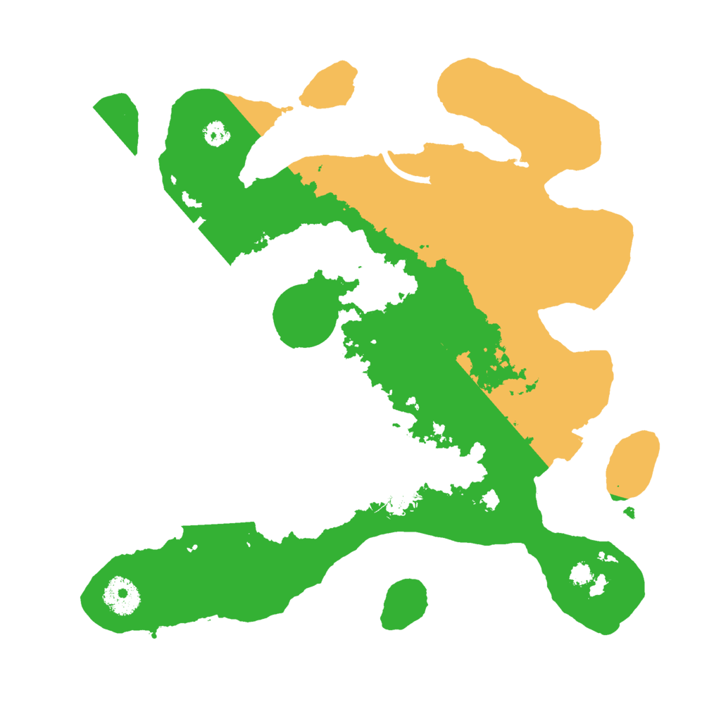 Biome Rust Map: Procedural Map, Size: 3000, Seed: 515658058