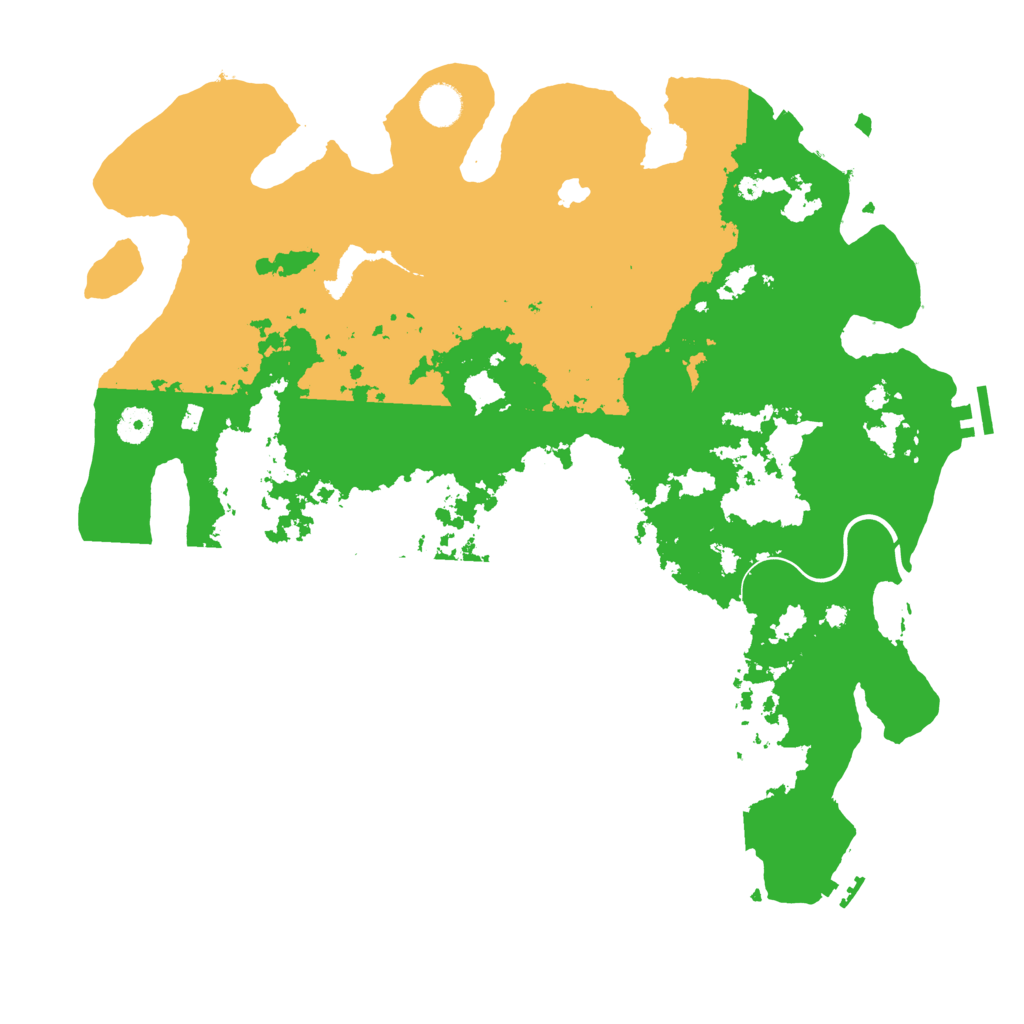 Biome Rust Map: Procedural Map, Size: 4250, Seed: 1947761679