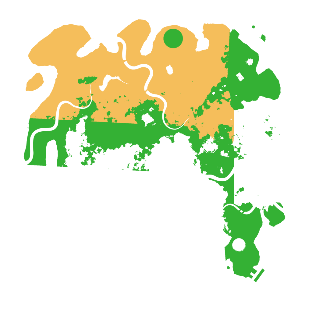 Biome Rust Map: Procedural Map, Size: 4250, Seed: 1947761679