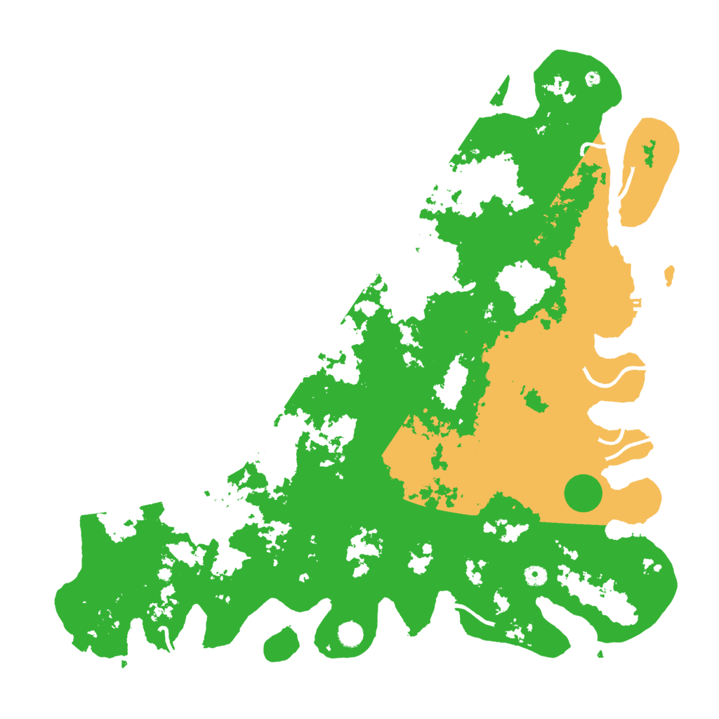 Biome Rust Map: Procedural Map, Size: 5000, Seed: 2029470219