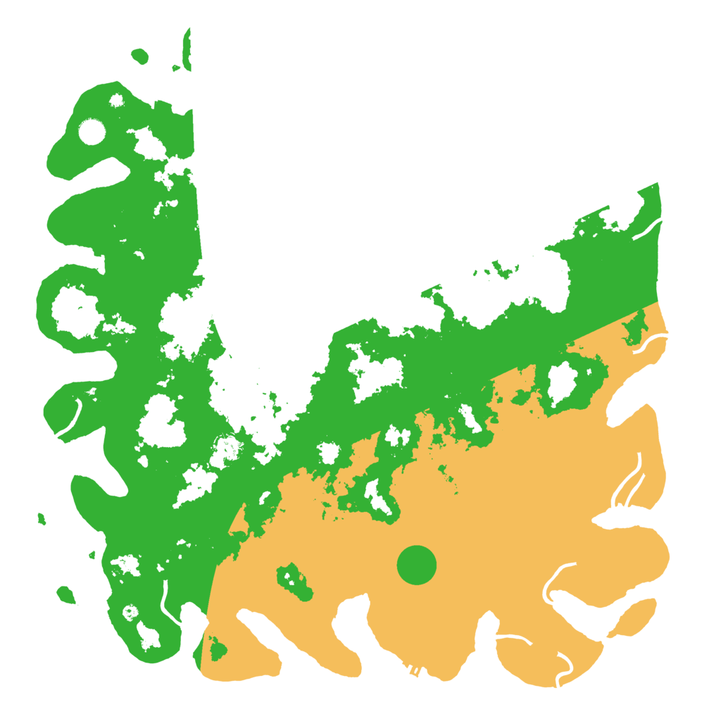 Biome Rust Map: Procedural Map, Size: 4800, Seed: 73601416