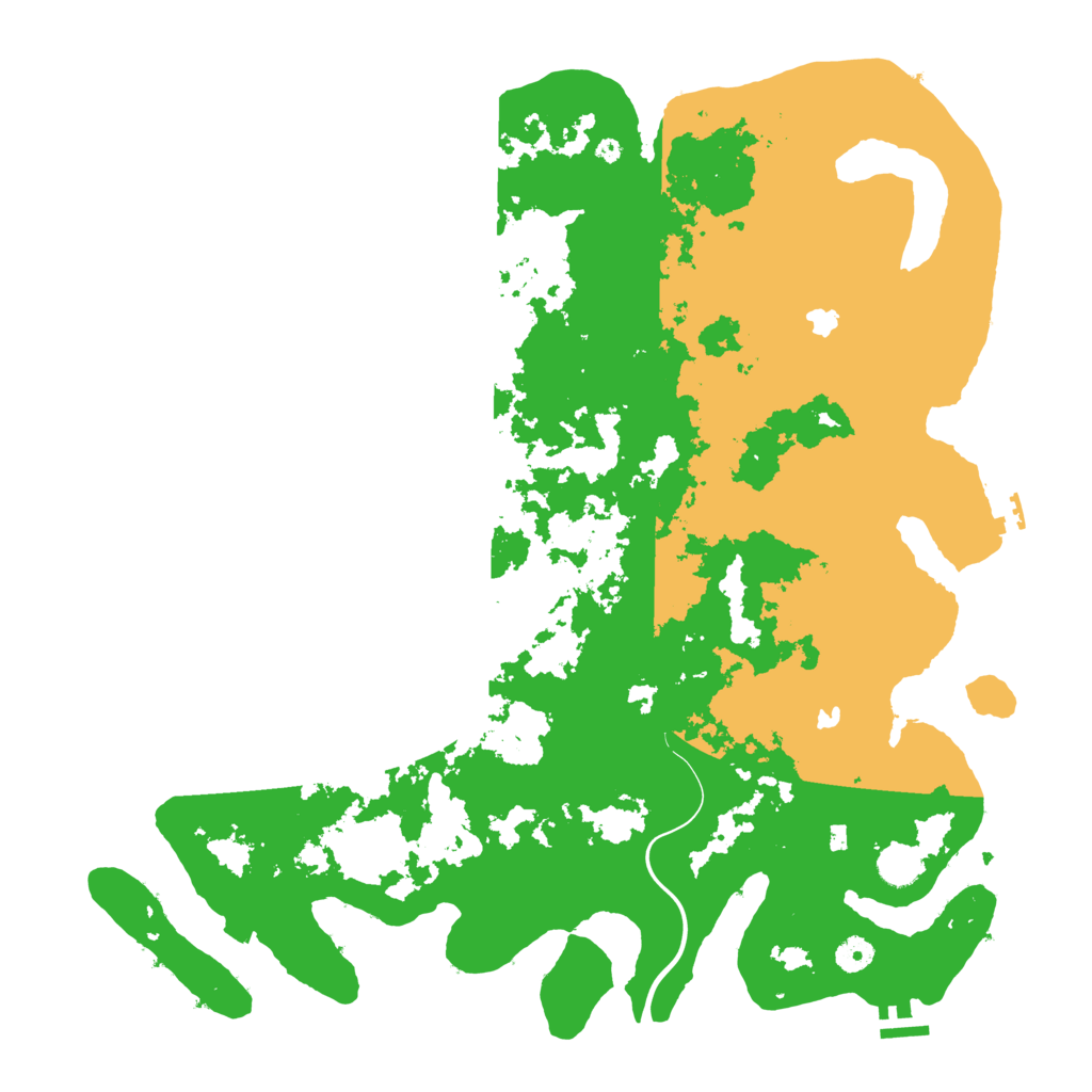 Biome Rust Map: Procedural Map, Size: 4500, Seed: 507067298