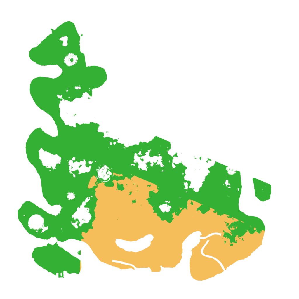 Biome Rust Map: Procedural Map, Size: 3500, Seed: 1459026967