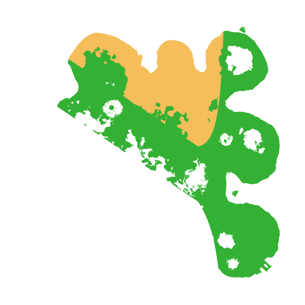 Biome Rust Map: Procedural Map, Size: 2500, Seed: 2087884639