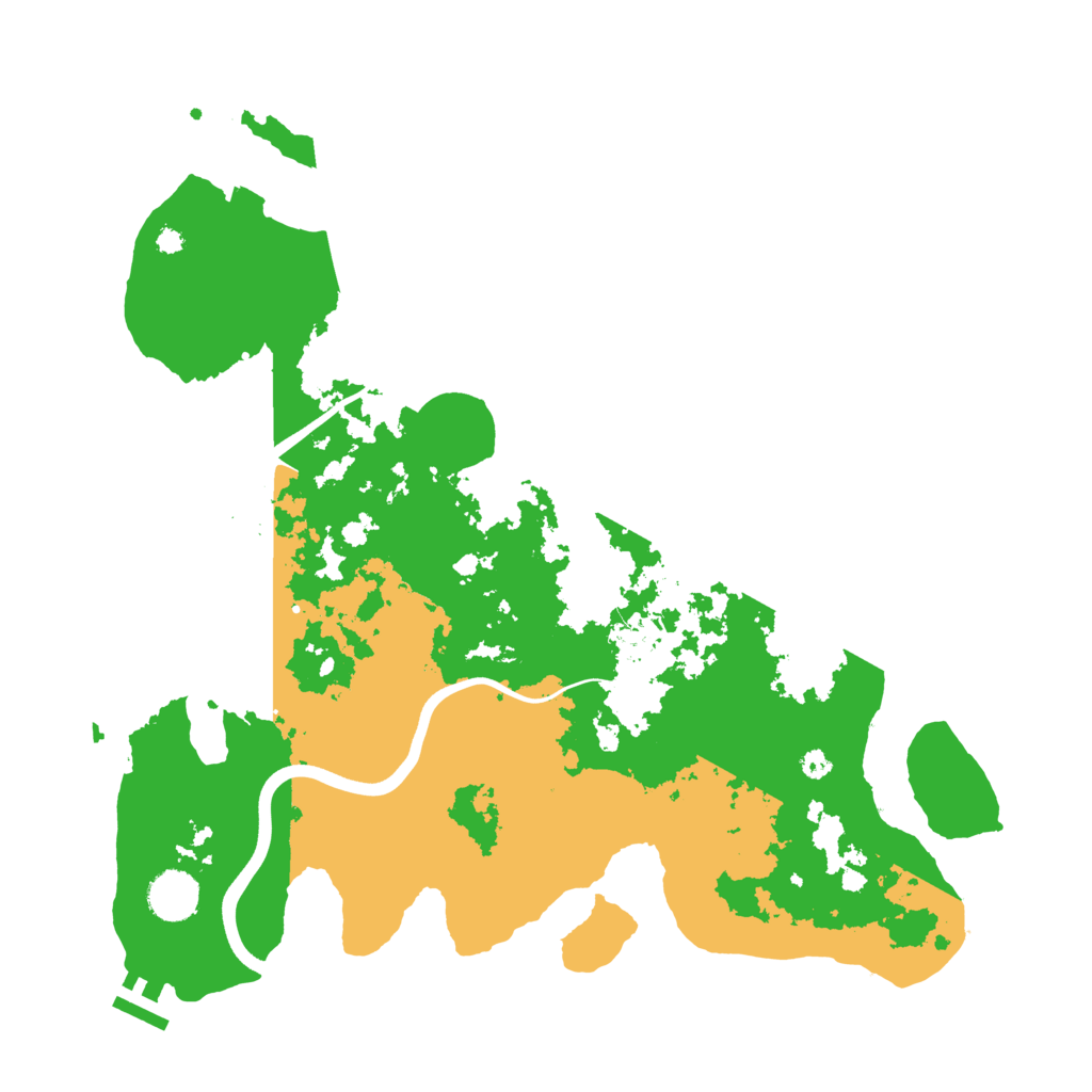 Biome Rust Map: Procedural Map, Size: 3800, Seed: 864423157