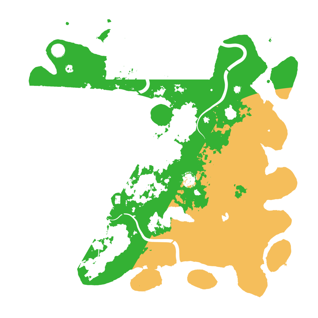 Biome Rust Map: Procedural Map, Size: 4050, Seed: 984914615
