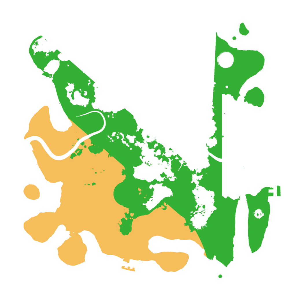 Biome Rust Map: Procedural Map, Size: 3250, Seed: 1875199489