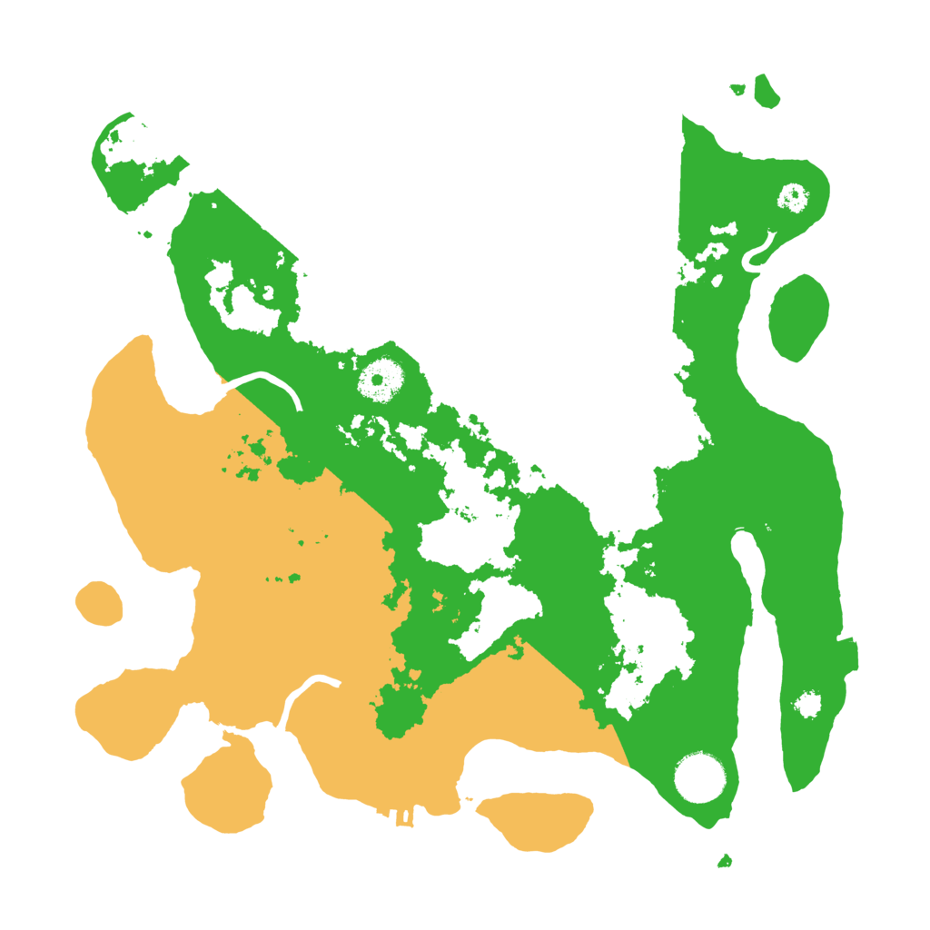 Biome Rust Map: Procedural Map, Size: 3250, Seed: 1875199489