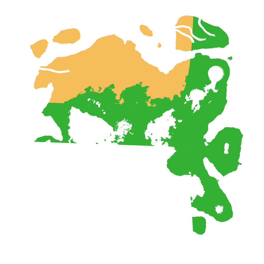 Biome Rust Map: Procedural Map, Size: 3000, Seed: 1980869982