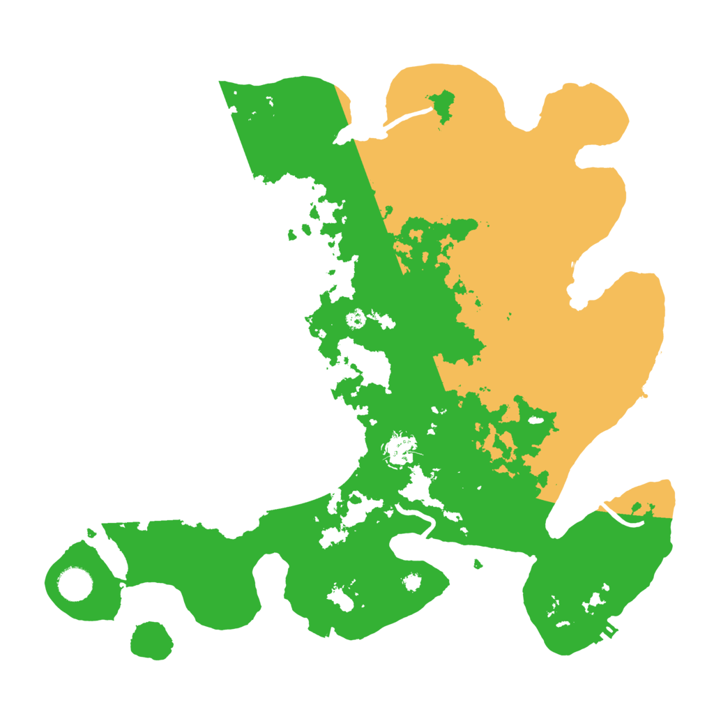 Biome Rust Map: Procedural Map, Size: 3700, Seed: 1860725418