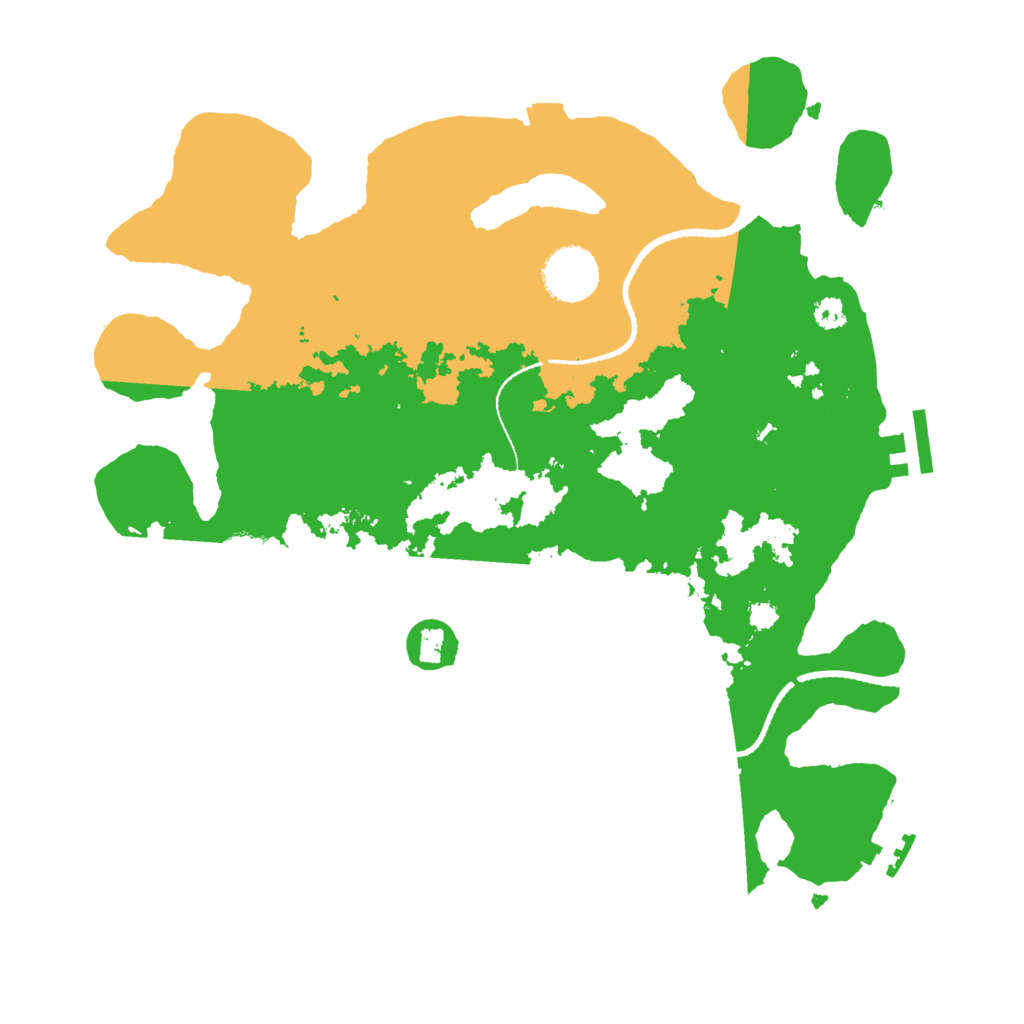 Biome Rust Map: Procedural Map, Size: 3250, Seed: 16726