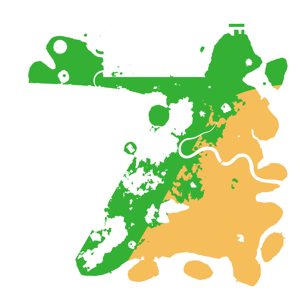 Biome Rust Map: Procedural Map, Size: 4000, Seed: 984914615