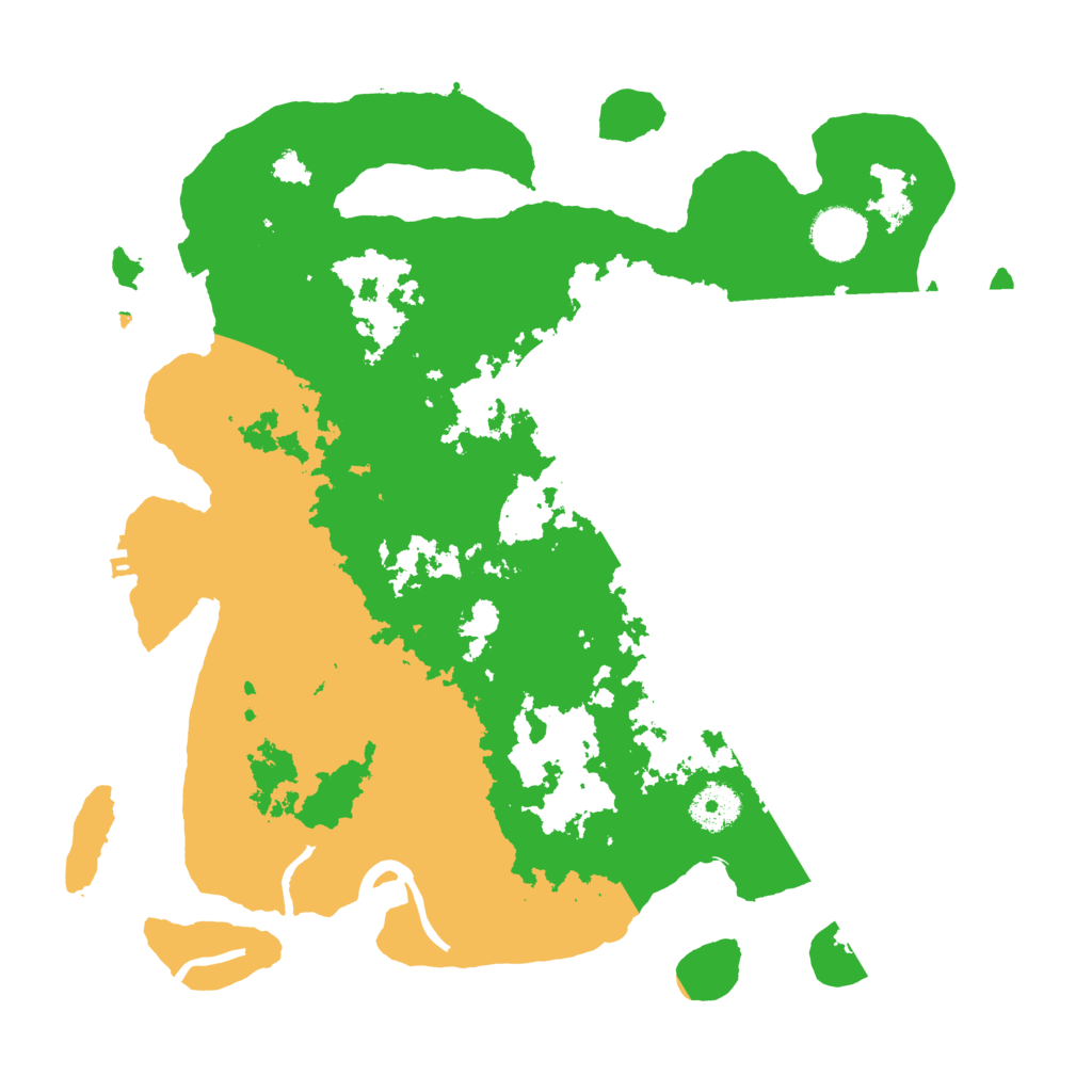 Biome Rust Map: Procedural Map, Size: 3500, Seed: 1805831356